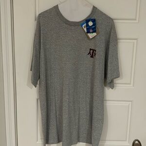 Men’s Columbia Texas A & M Gray T-Shirt, size Large